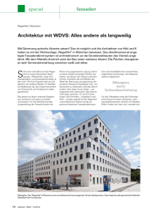 special Architektur mit WDVS: Alles andere als langweilig fassaden