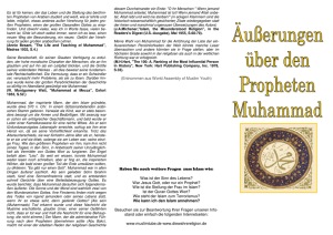 Äußerungen Muhammad