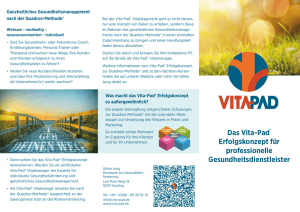 VitaPad Faltblatt herunterladen