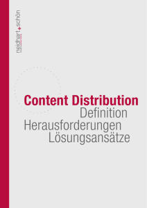 Content Distribution