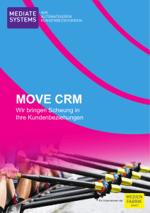 MOVE CRM - Mediate Systems