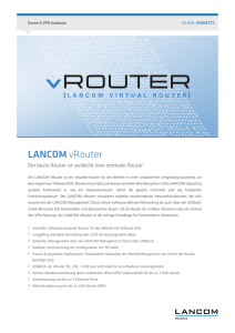 LANCOM vRouter