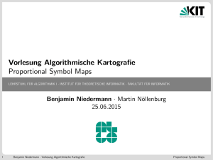 Vorlesung Algorithmische Kartografie Proportional Symbol Maps