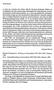 Michael Kriegeskorte: Werbung in Deutschland 1945.1965. Köln