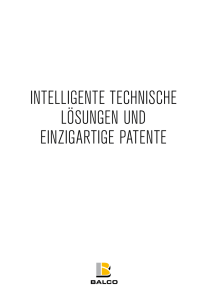 Intelligente technische Lösnungen und einzigartige Patente