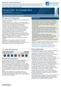 Pioneer Funds - Euro Strategic Bond