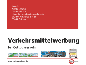 Verkehrsmittelwerbung