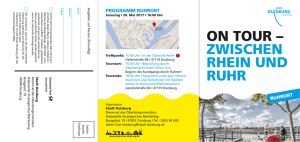 On Tour - Zwischen Rhein und Ruhr