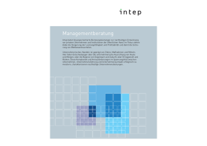 Managementberatung - Intep