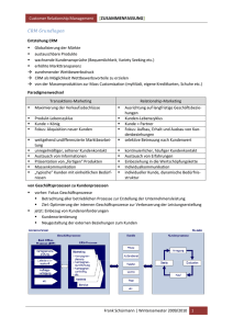 Zusammenfassung - Klausuren, Zusammenfassungen und Tutorien