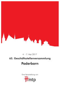 Paderborn - MTP - Marketing zwischen Theorie und Praxis eV