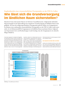 Wie lässt sich die Grundversorgung im ländlichen Raum