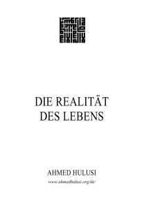 die realität des lebens