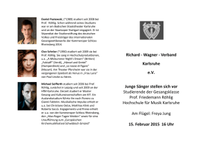 Das Programm - Richard-Wagner