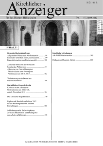 Kirchlicher Anzeiger 2012, Nr. 5 632 KB