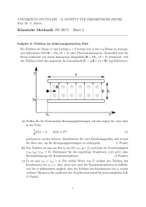 Blatt 3 - II. Institut für Theoretische Physik