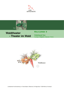 Waldtheater - Landesbetrieb Forst Brandenburg