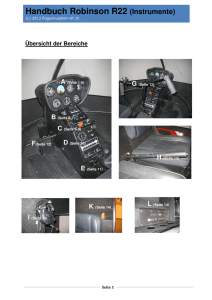 Handbuch Robinson R22 (Instrumente) - Flugsimulation-VFR
