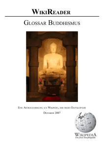 Wikireader Glossar Buddhismus