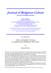 Journal of Religious Culture - Goethe