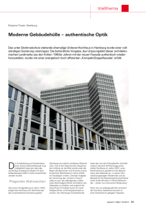 titelthema Moderne Gebäudehülle – authentische Optik