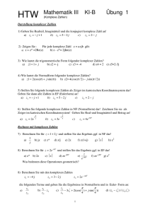 HTW Mathematik III KI-B Übung 1