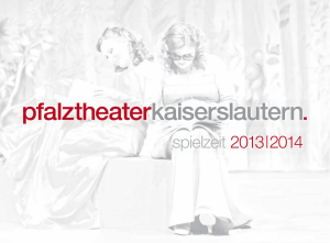 spielzeit 2013|2014 - Pfalztheater