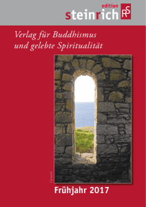 Frühjahr 2017 Verlag für Buddhismus und gelebte Spiritualität