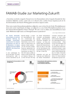 FAMAB-Studie zur Marketing