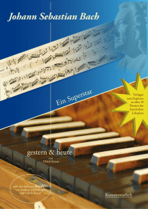 Johann Sebastian Bach - musik