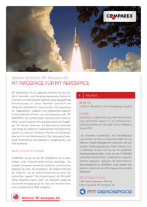 mt infospace für mt aerospace
