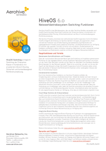 HiveOS - Aerohive Networks