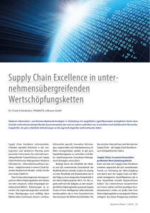 Supply Chain Excellence in unter