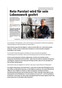 Winterthurer Zeitung 18.11.2015: Interview mit