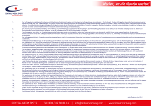 AGBs - central media spots