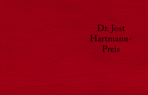 Dr. Jost Hartmann-Preis - Architekturbuero André Born