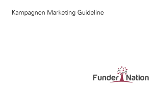 Kampagnen Marketing Guideline