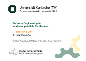 Software Engineering für moderne, parallele Plattformen