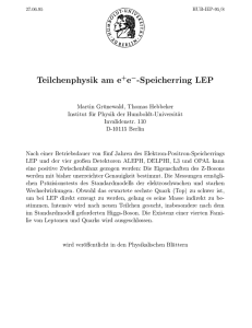 Physikalische Blätter 51 (1995) - Server der Fachgruppe Physik der
