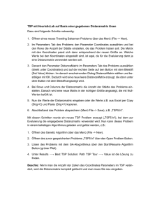 TSP mit HeuristicLab auf Basis einer gegebenen Distanzmatrix
