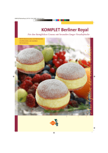 KOMPLET Berliner Royal