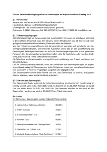 Teilnahmebedingungen - Bayerischen Hausärztetag