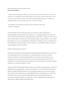 Robert Schumann: Szenen nach Goethes „Faust“