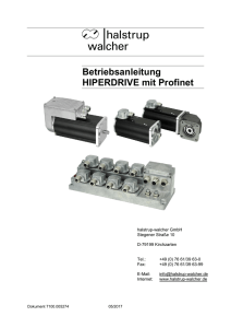 Anleitung HIPERDRIVE HDA+HUB mit PROFINET