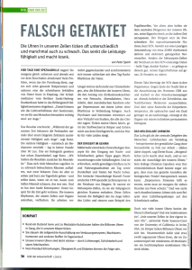 Bild der Wissenschaft 1/2012