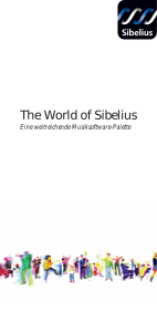 The World of Sibelius - M3C Systemtechnik GmbH