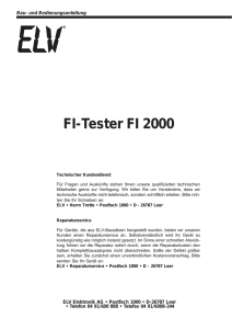 FI-Tester FI 2000