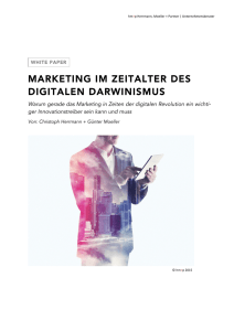 marketing im zeitalter des digitalen darwinismus