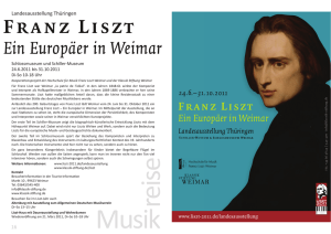 Franz Liszt - Ein Europäer in Weimar