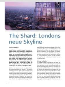 the Shard: londons neue Skyline